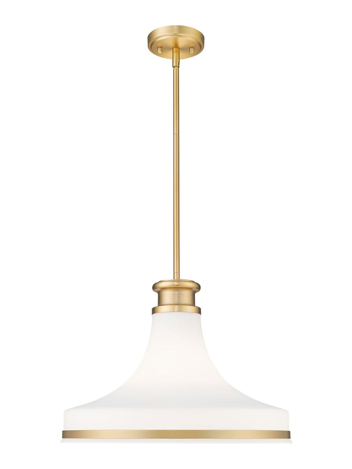 Reznor One Light Pendant in Modern Gold Z-Lite Canada