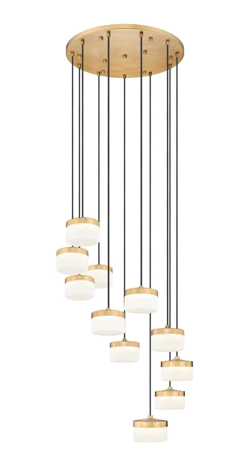 Renaud LED Chandelier in Modern Gold Z-Lite Canada