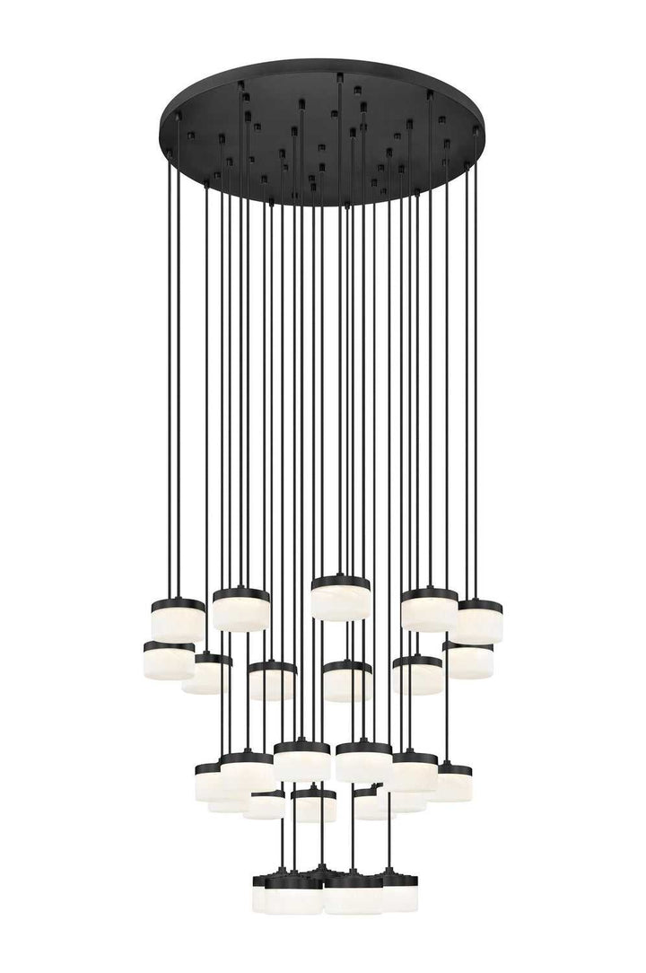 Renaud LED Chandelier in Matte Black Z-Lite Canada