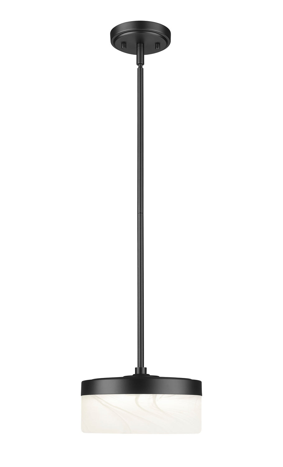 Renaud LED Pendant in Matte Black Z-Lite Canada