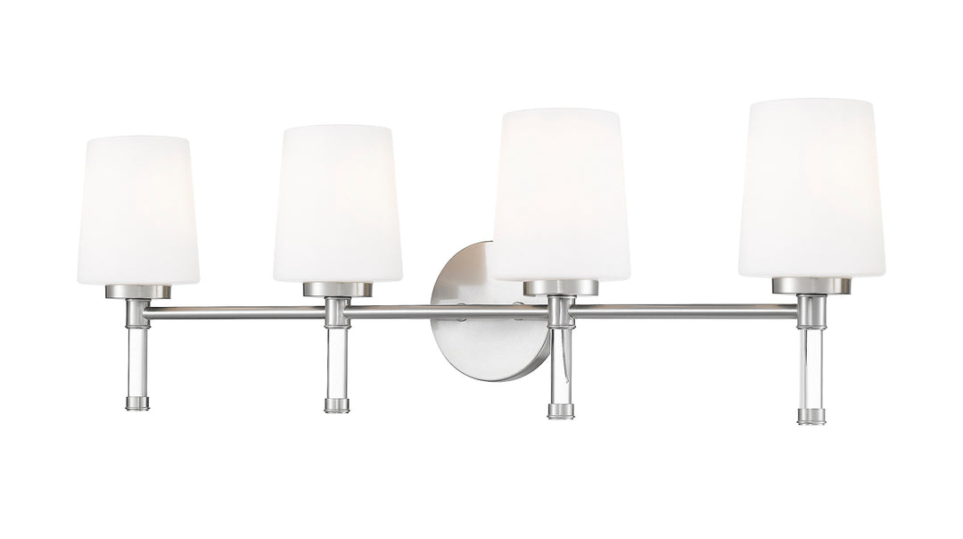 Henri Four Light Vanity in Brushed Nickel Z-Lite Canada