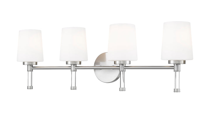 Henri Four Light Vanity in Brushed Nickel Z-Lite Canada