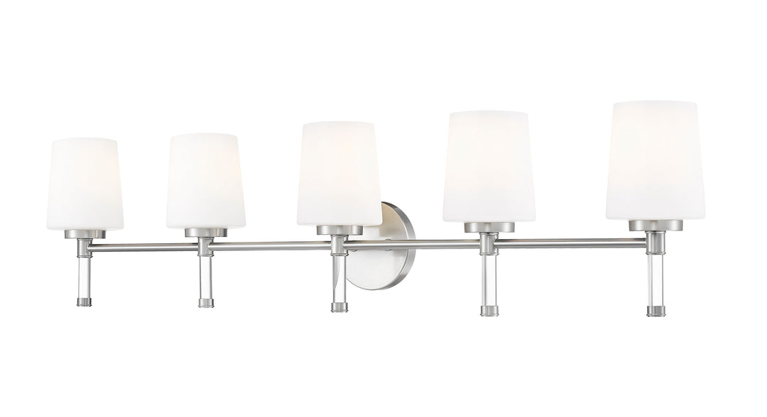 Henri Five Light Vanity in Brushed Nickel Z-Lite Canada