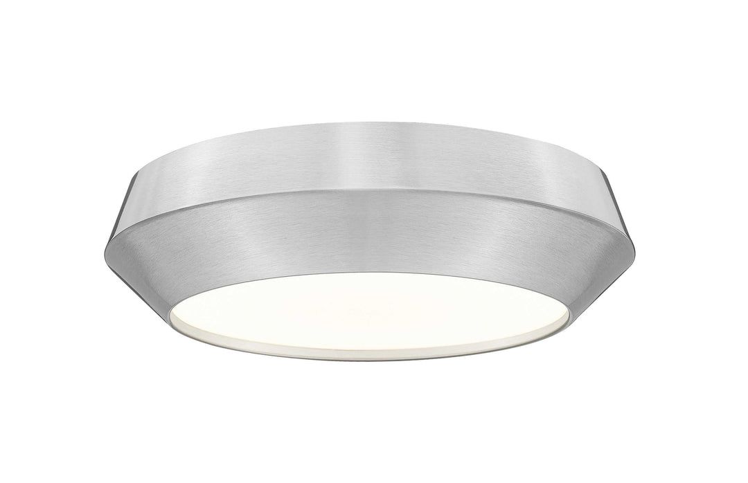 Quasars LED Flush Mount in Brushed Nickel Z-Lite Canada