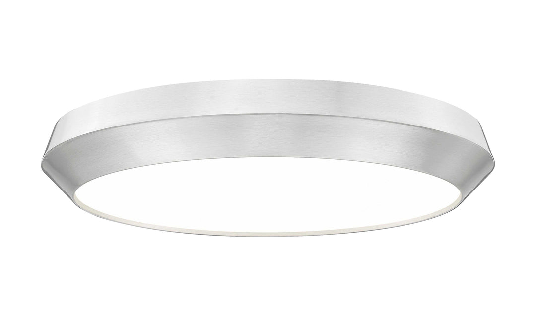 Quasars LED Flush Mount in Brushed Nickel Z-Lite Canada