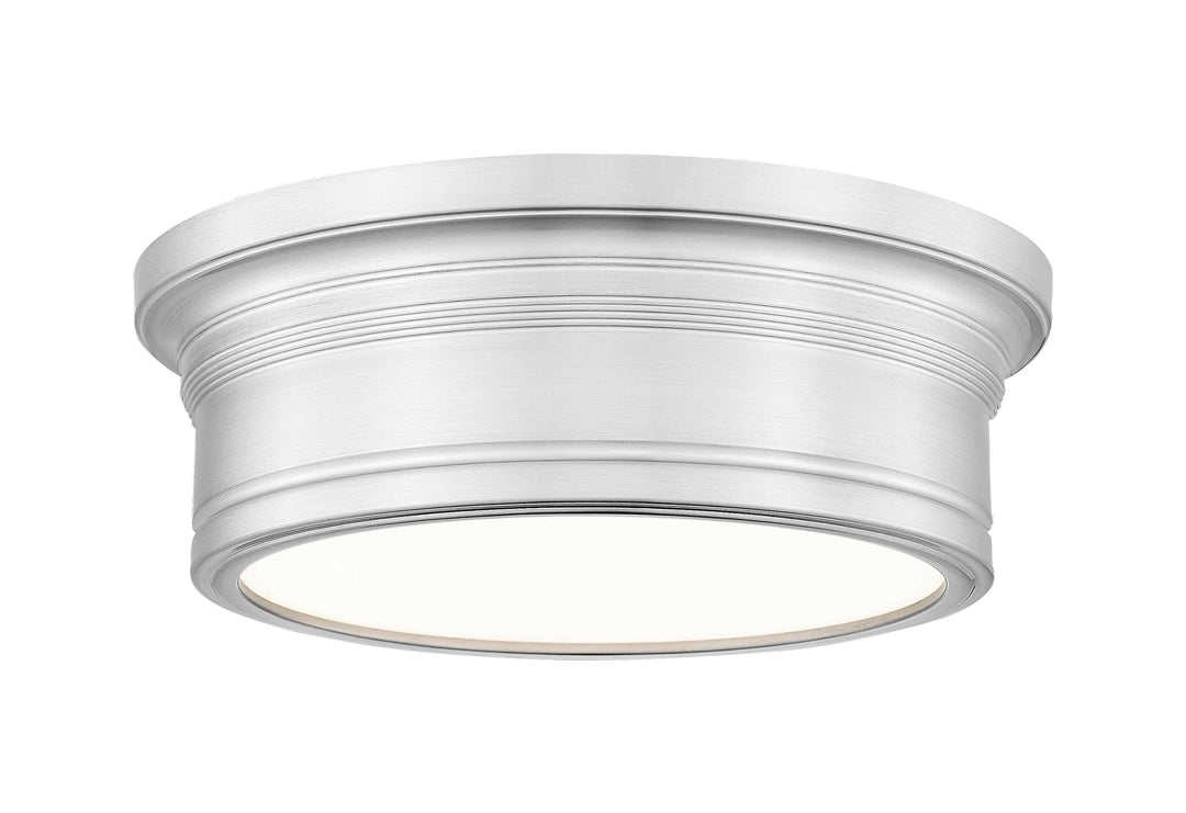 Bentley LED Flush Mount in Brushed Nickel Z-Lite Canada
