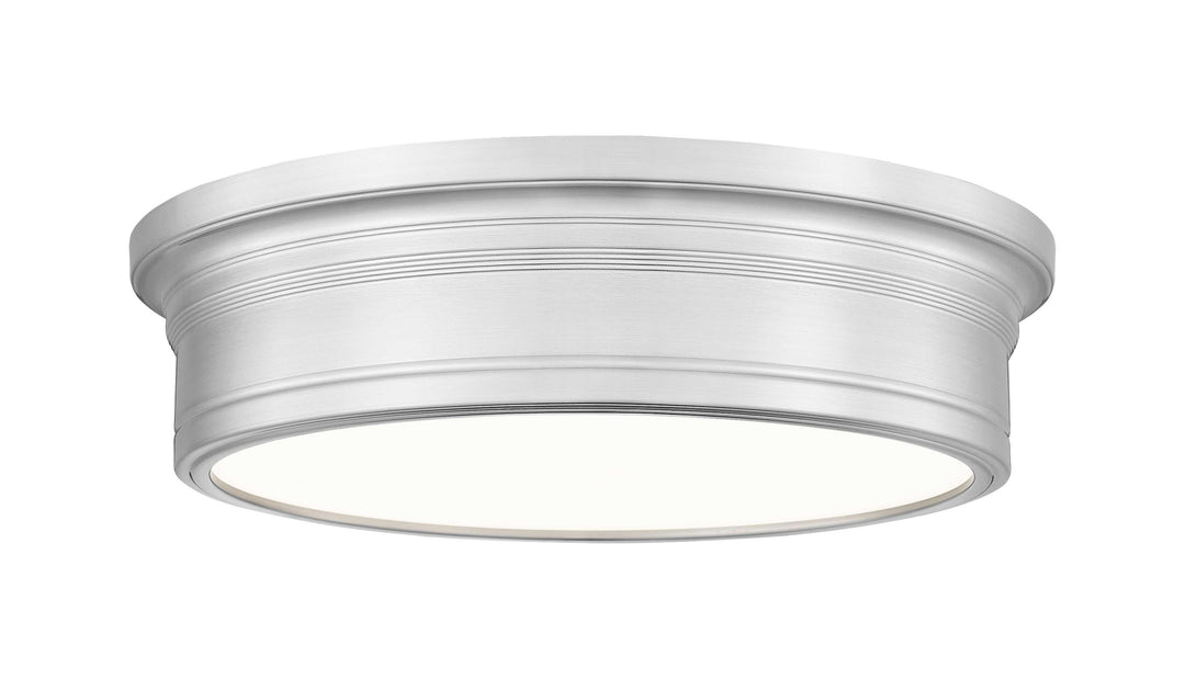 Bentley LED Flush Mount in Brushed Nickel Z-Lite Canada