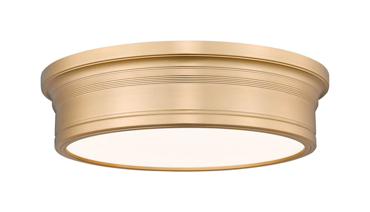 Bentley LED Flush Mount in Modern Gold Z-Lite Canada