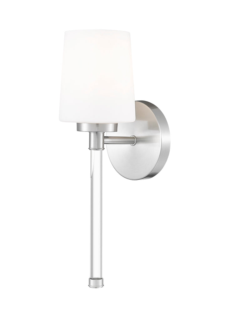 Henri One Light Wall Sconce in Brushed Nickel Z-Lite Canada
