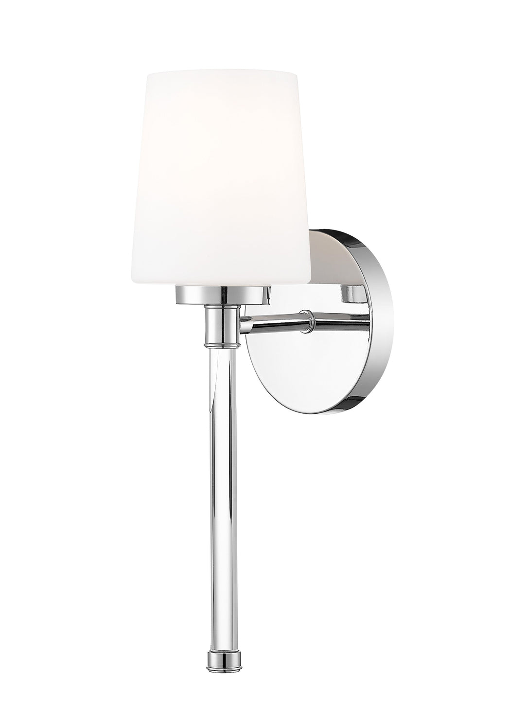 Henri One Light Wall Sconce in Chrome Z-Lite Canada