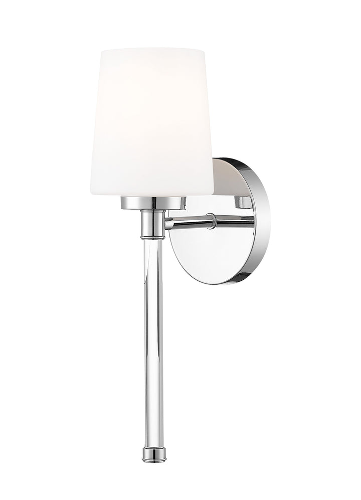 Henri One Light Wall Sconce in Chrome Z-Lite Canada
