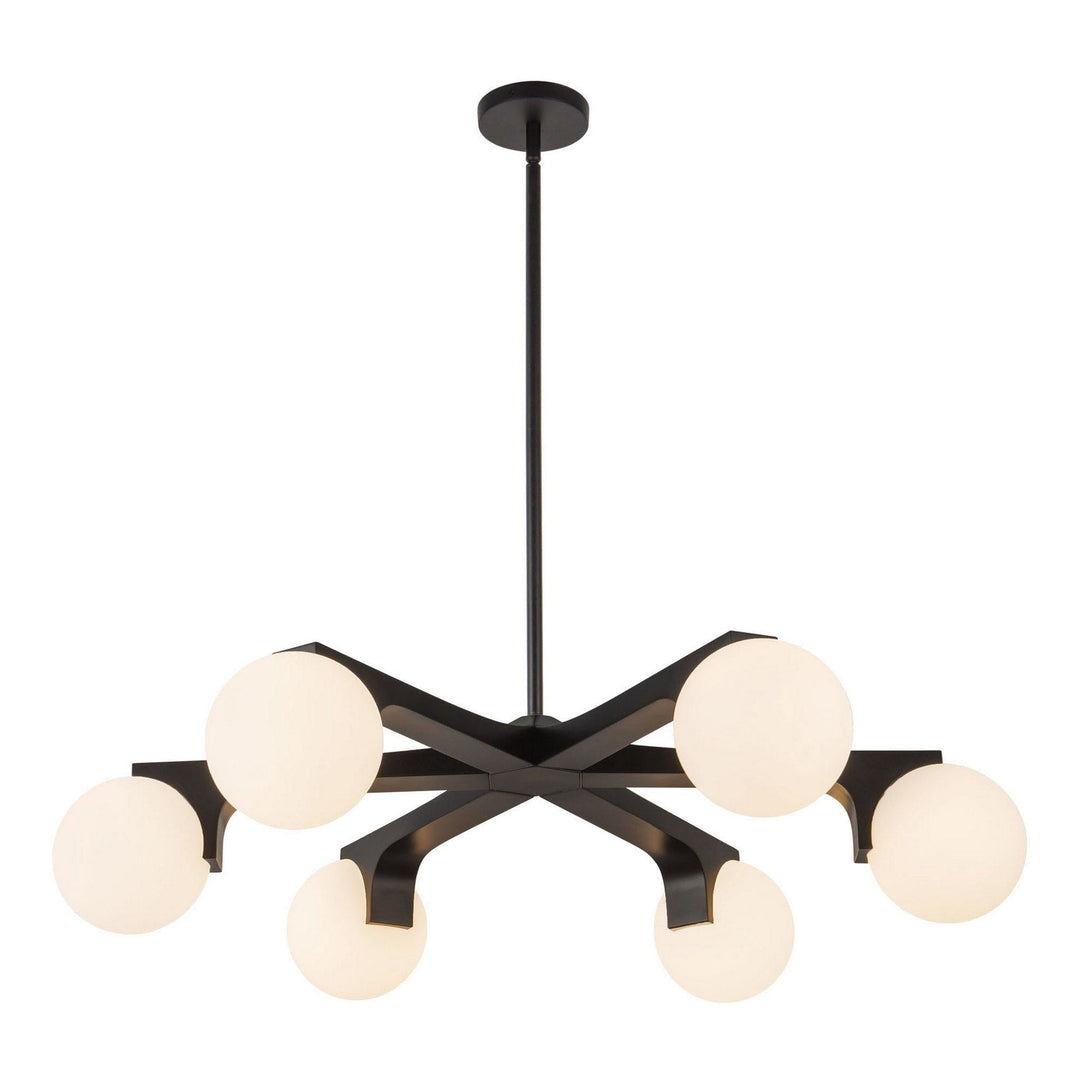 Kuzco Canada - CH11537-BK - Six Light Chandelier - Briar - Black