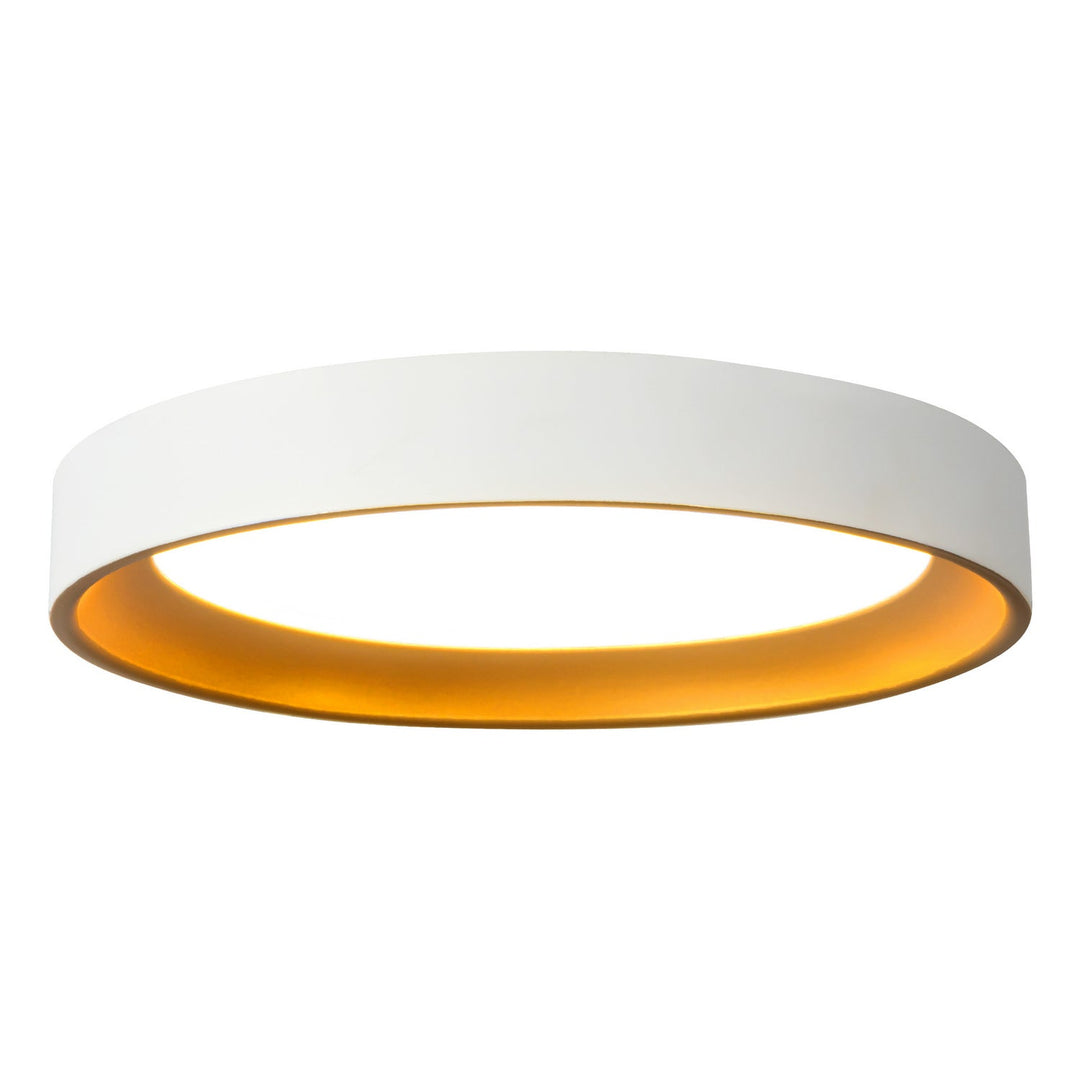 Kuzco Canada - FM0702609WHGD - LED Flush Mount - Nix - White/Gold