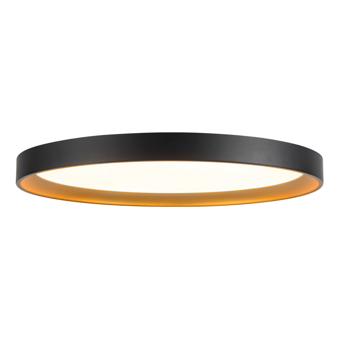 Kuzco Canada - FM0702615BKGD - LED Flush Mount - Nix - Black/Gold
