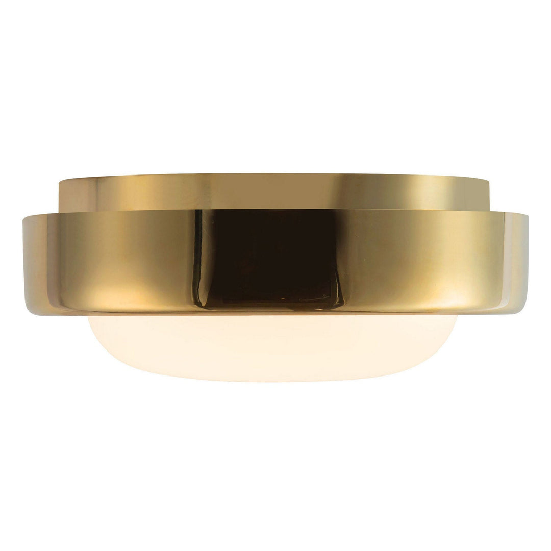 Kuzco Canada - FM17308-MRB - LED Flush Mount - Pebble - Metallic Brass