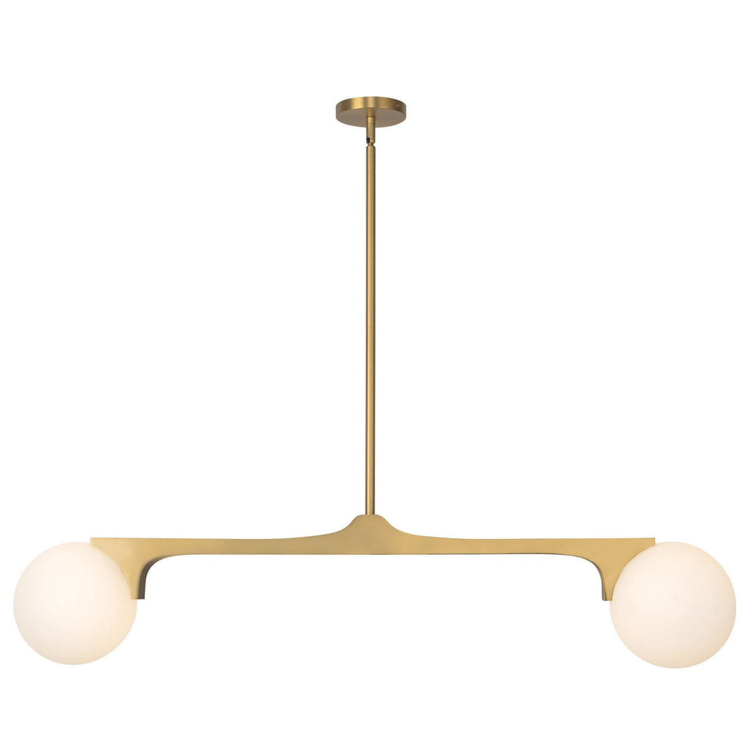 Kuzco Canada - LP11546-BG - Two Light Linear Pendant - Briar - Brushed Gold