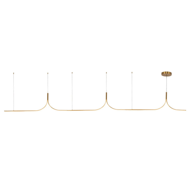 Kuzco Canada - LP17915-BG-UNV-010 - LED Linear Pendant - Thread - Brushed Gold