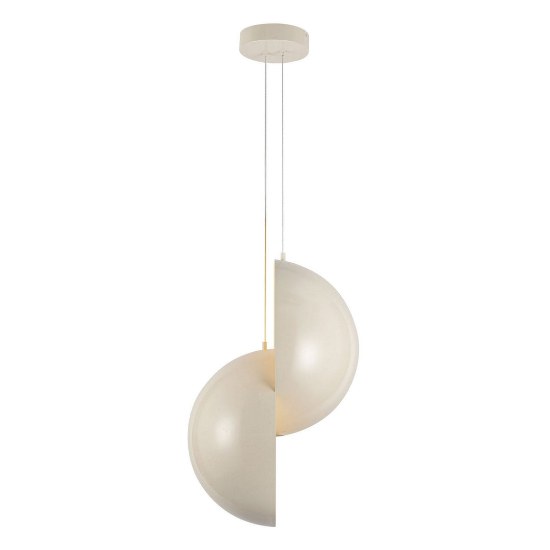 Kuzco Canada - PD23224-PW - LED Pendant - Void - Pearl White
