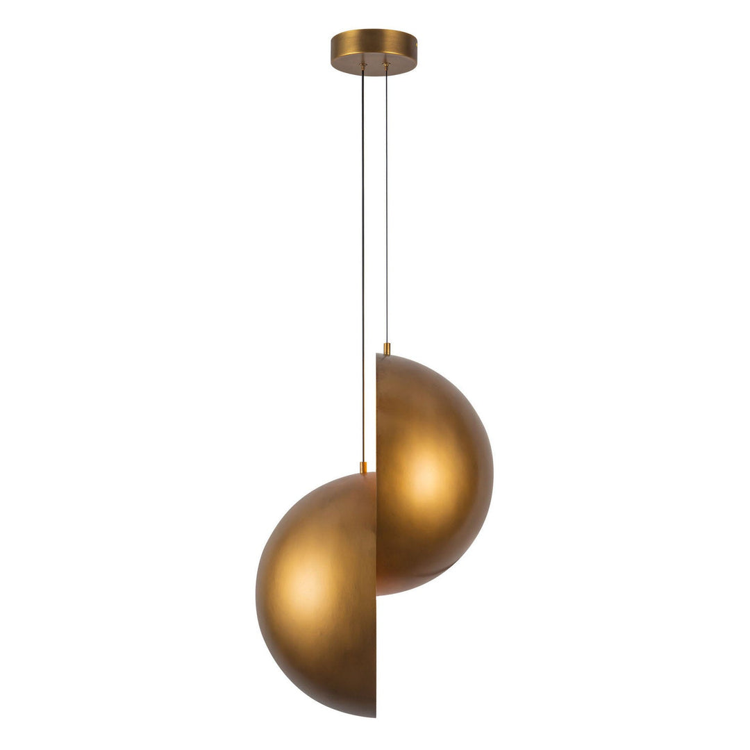 Kuzco Canada - PD23224-VB - LED Pendant - Void - Vintage Brass