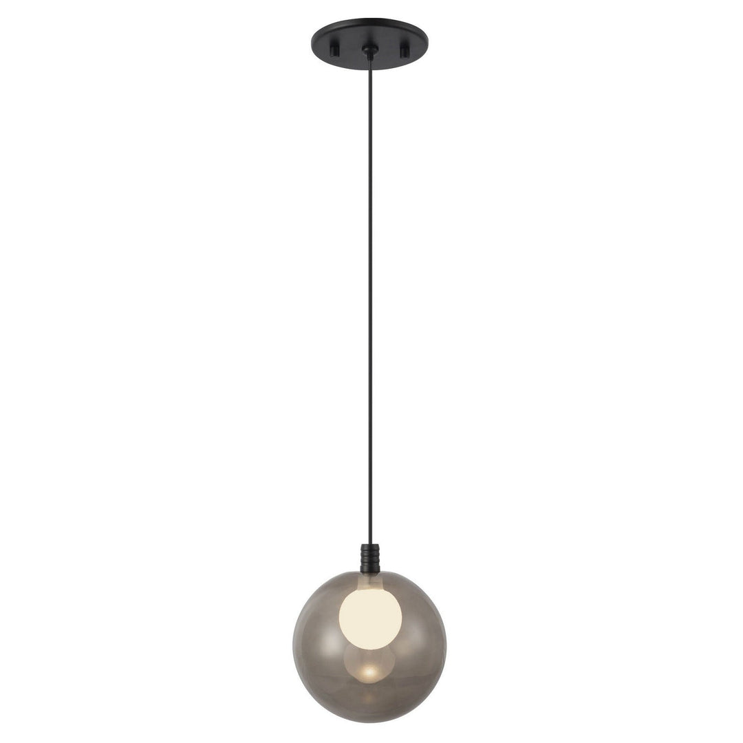 Bolla LED Pendant in Black/Smoked Kuzco Canada