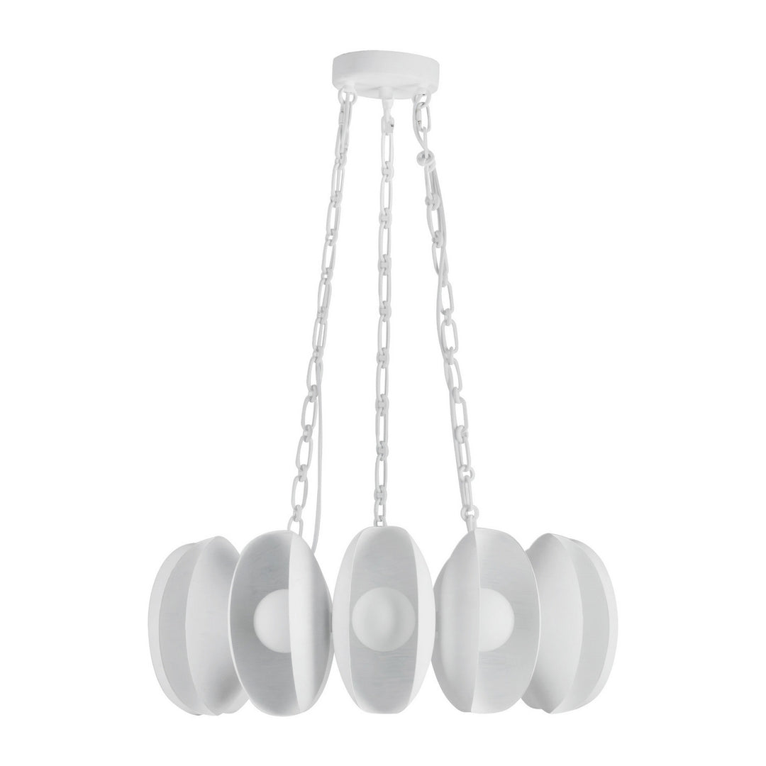 Alora Canada - CH305725AW - LED Chandelier - Cortez - Antique White