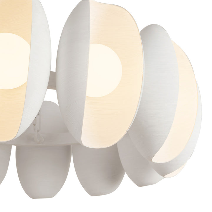 Alora Canada - CH305725AW - LED Chandelier - Cortez - Antique White