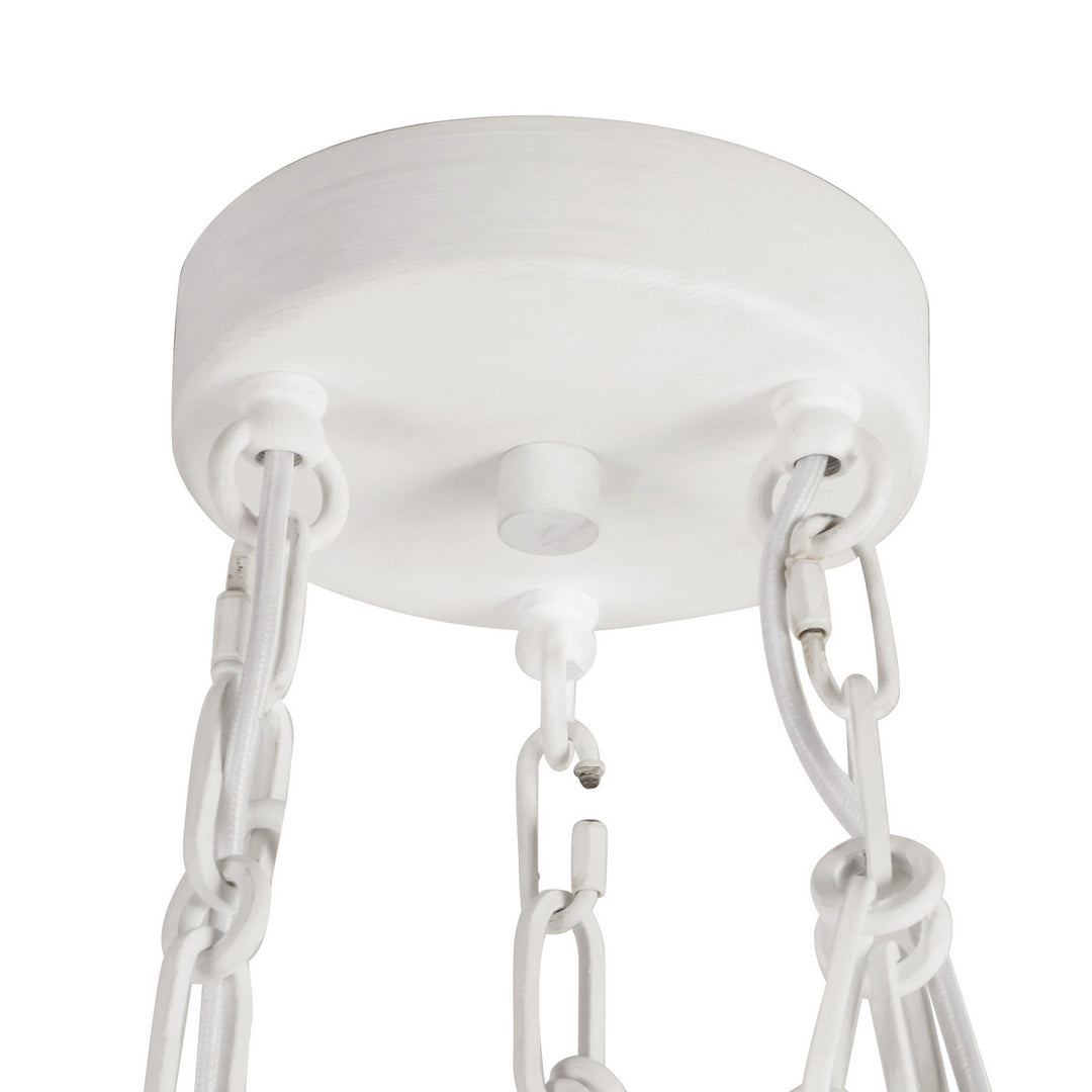 Alora Canada - CH305725AW - LED Chandelier - Cortez - Antique White