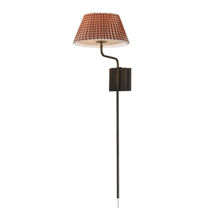 Maxim - 18410RBANB - One Light Wall Sconce - Dunbridge - Antique Bronze