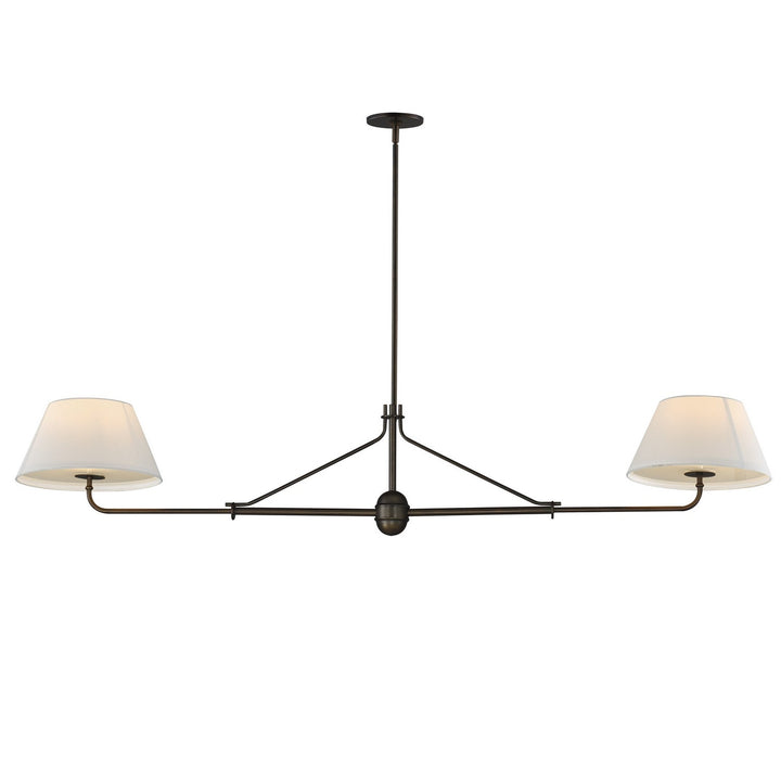 Maxim - 18412OFANB - Two Light Pendant - Dunbridge - Antique Bronze