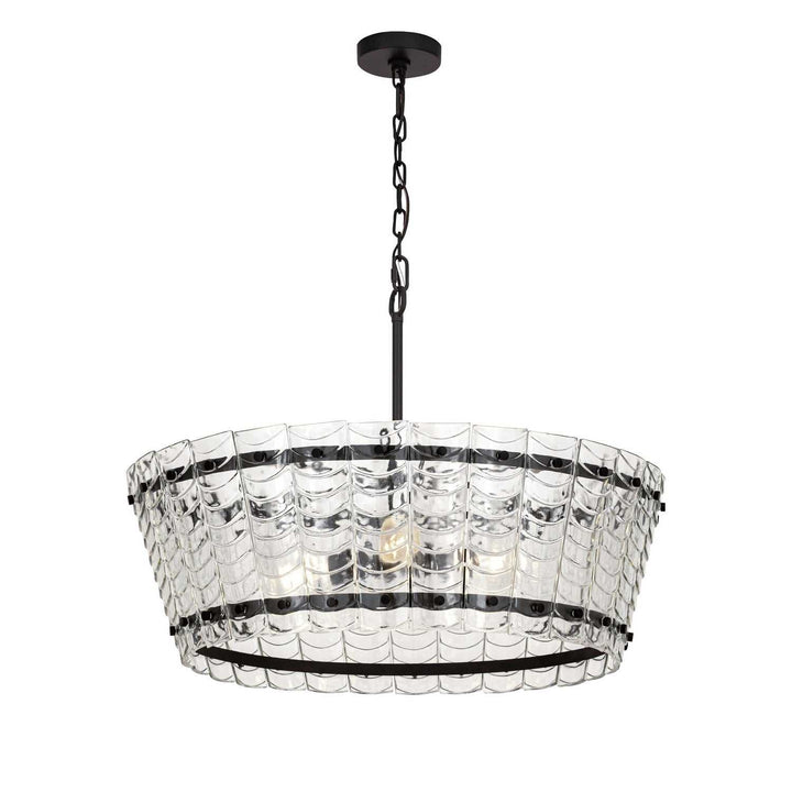 Maxim - 21874CLBZ - Four Light Chandelier - Ruche - Bronze