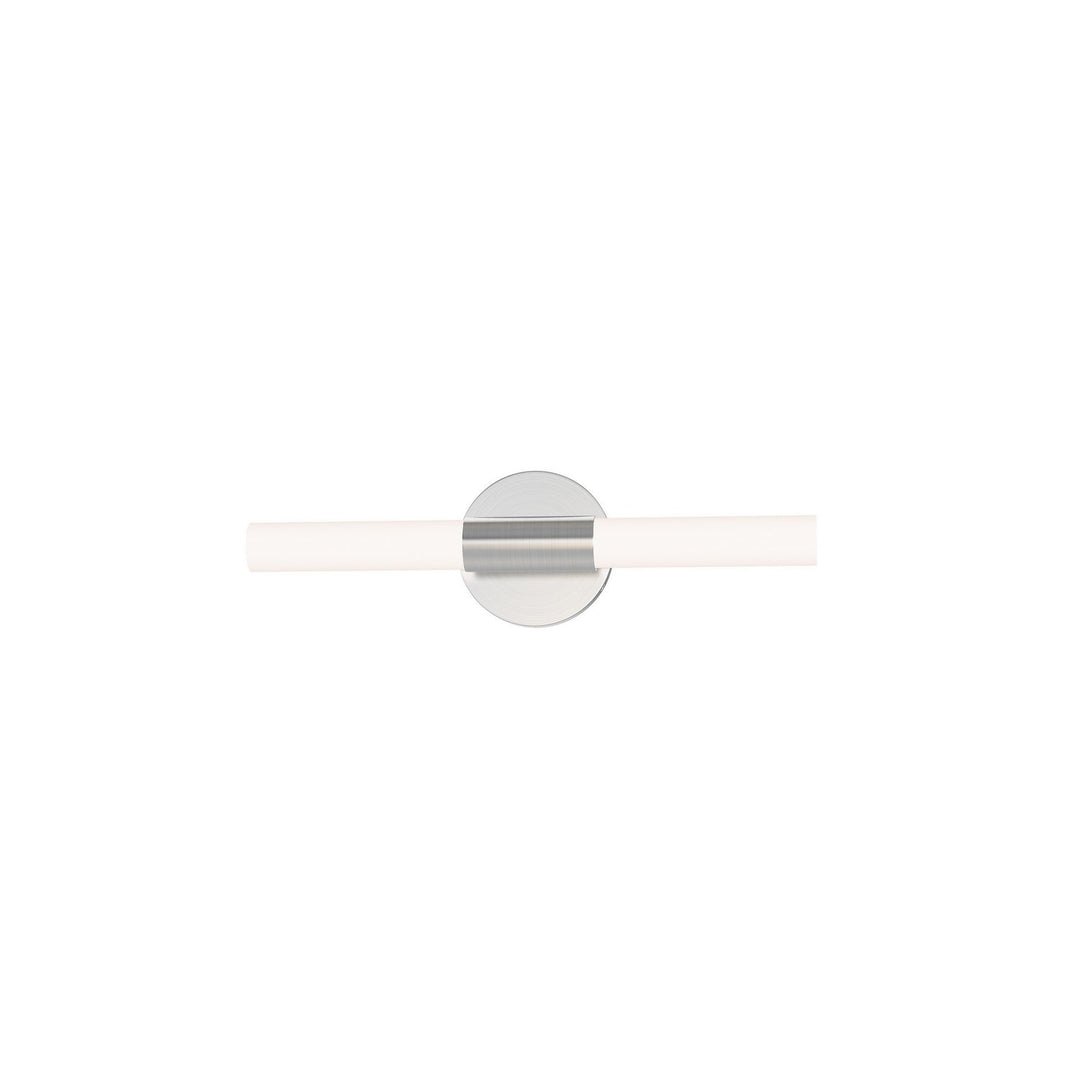 Tubi LED Bath Bar in Satin Nickel Maxim