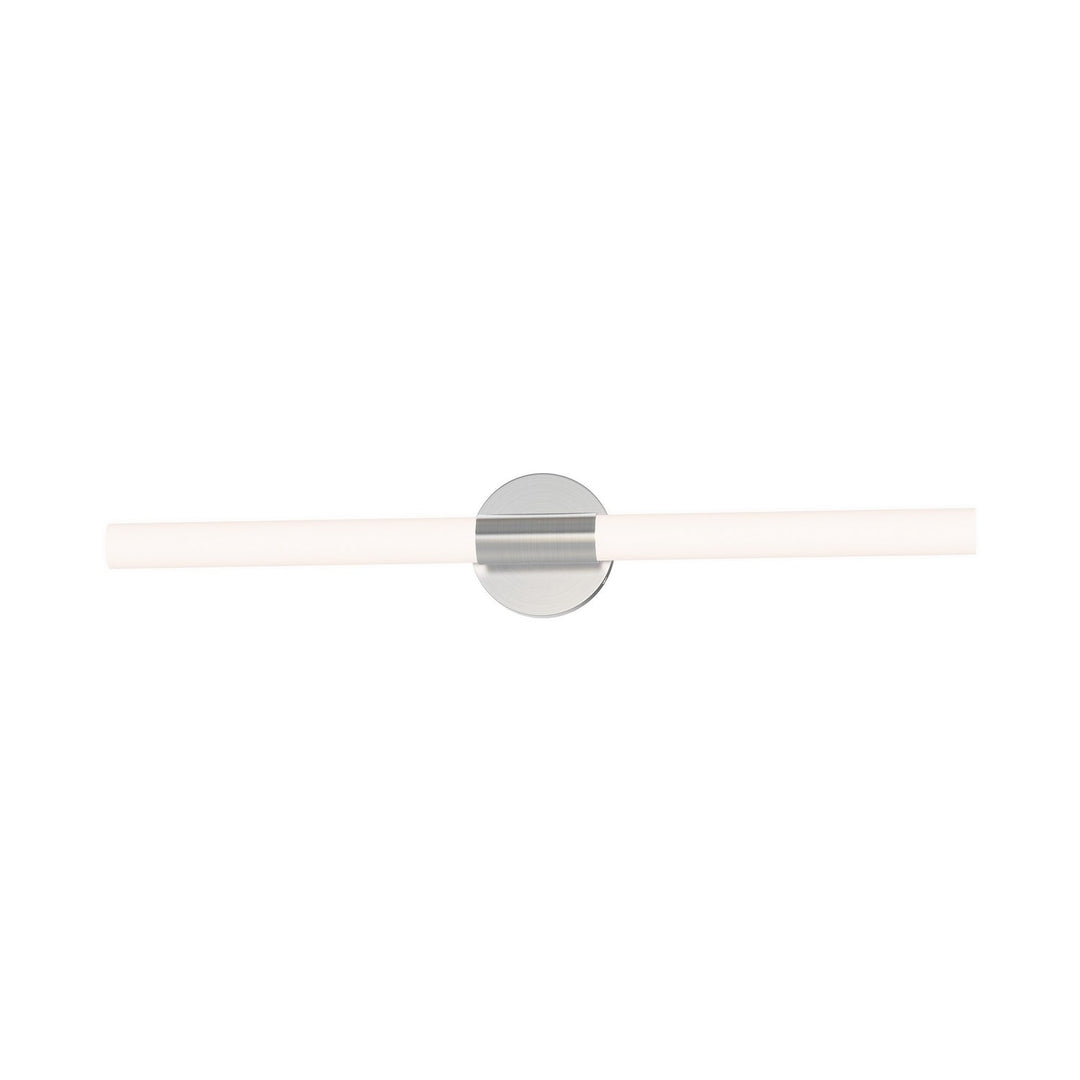 Tubi LED Bath Bar in Satin Nickel Maxim