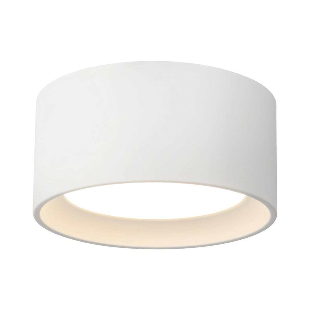 Uma LED Semi-Flush Mount in White Kuzco Canada