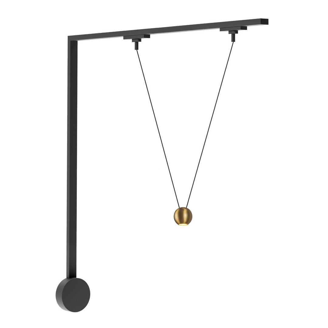 Kuzco Canada - TR1W-P27203-BG - LED Wall Kit - Faria Double - Brushed Gold