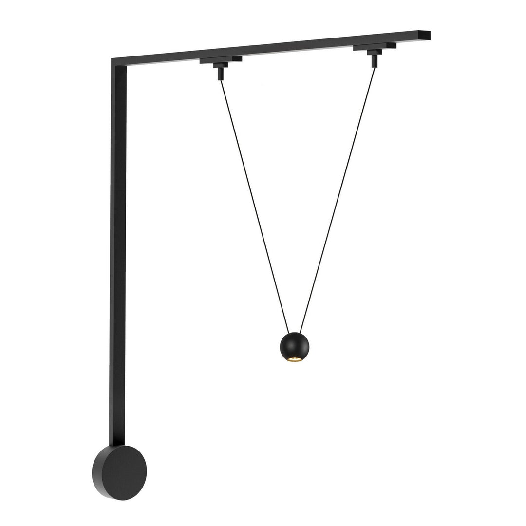 Kuzco Canada - TR1W-P27203-BK - LED Wall Kit - Faria Double - Black