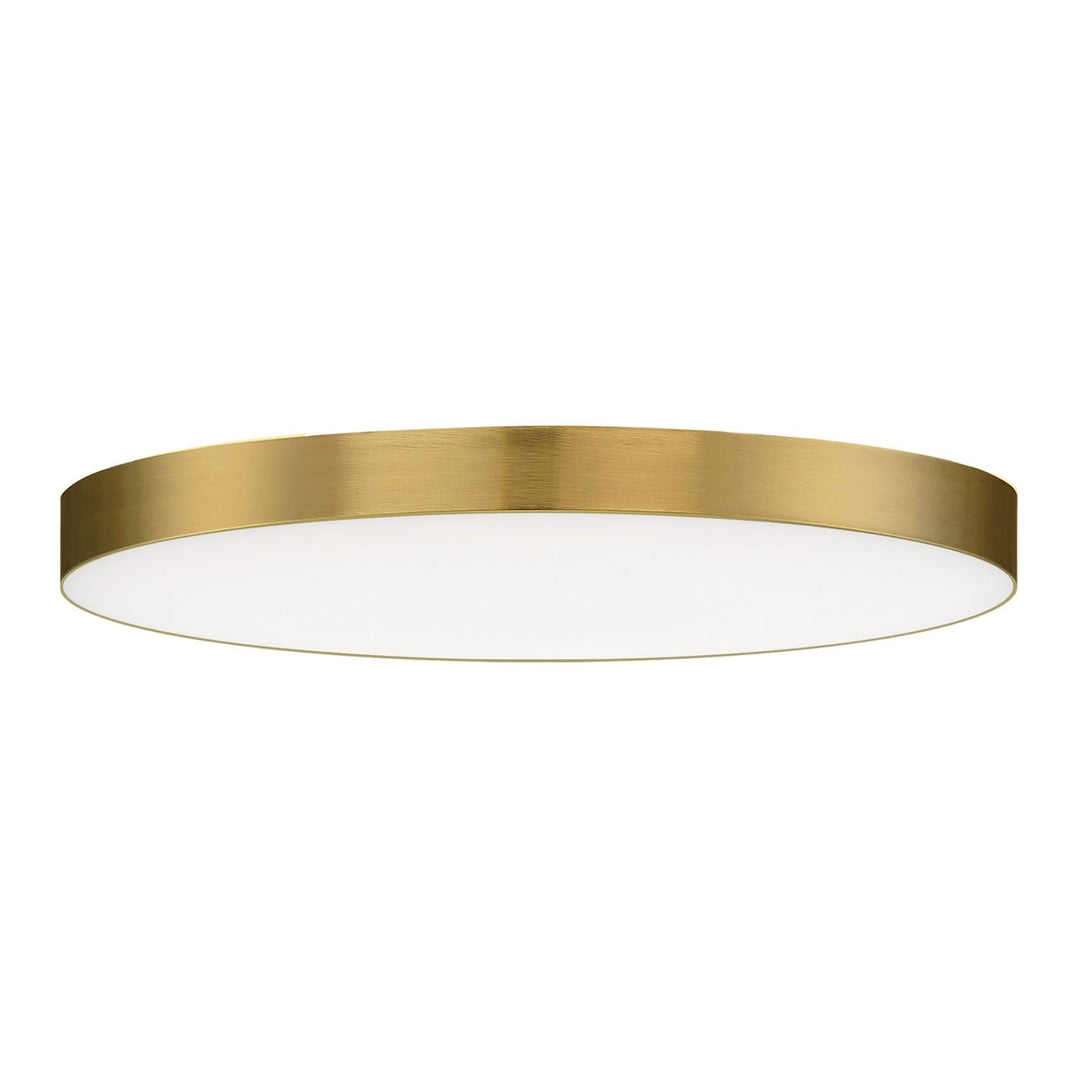 Maxim - 57663WTSBR - LED Flush Mount - Trim - Satin Brass
