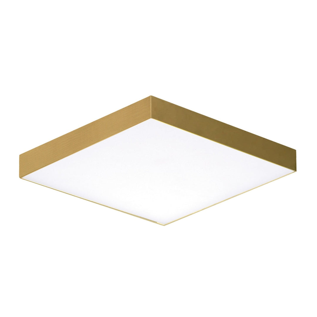 Trim LED Flush Mount in Satin Brass Maxim