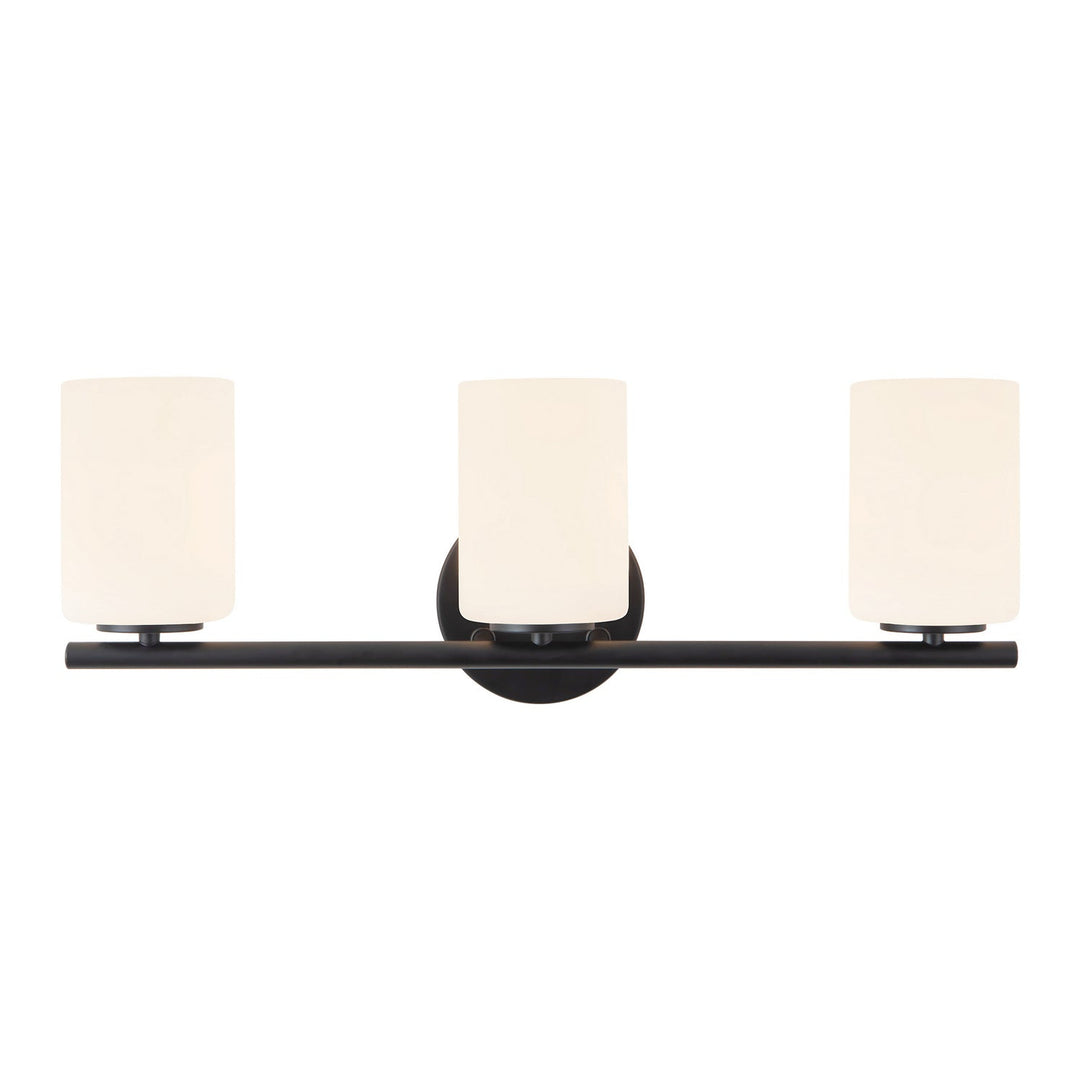 Kuzco Canada - VL0712722BK - Three Light Bathroom Vanity - Ezra - Black