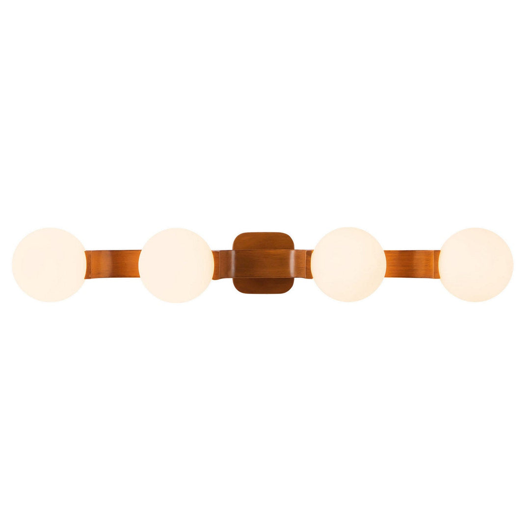 Kuzco Canada - VL11534-TK - Four Light Bathroom Vanity - Briar - Teak