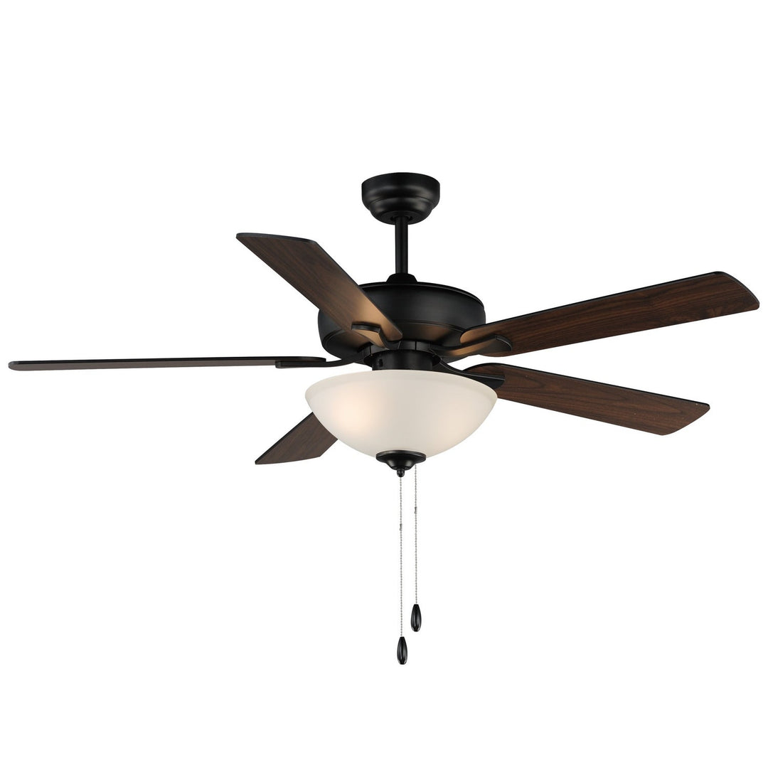 Super-Max 52" Ceiling Fan in Black Maxim