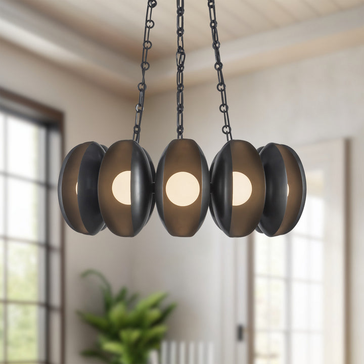 Alora Canada - CH305725UB - LED Chandelier - Cortez - Urban Bronze