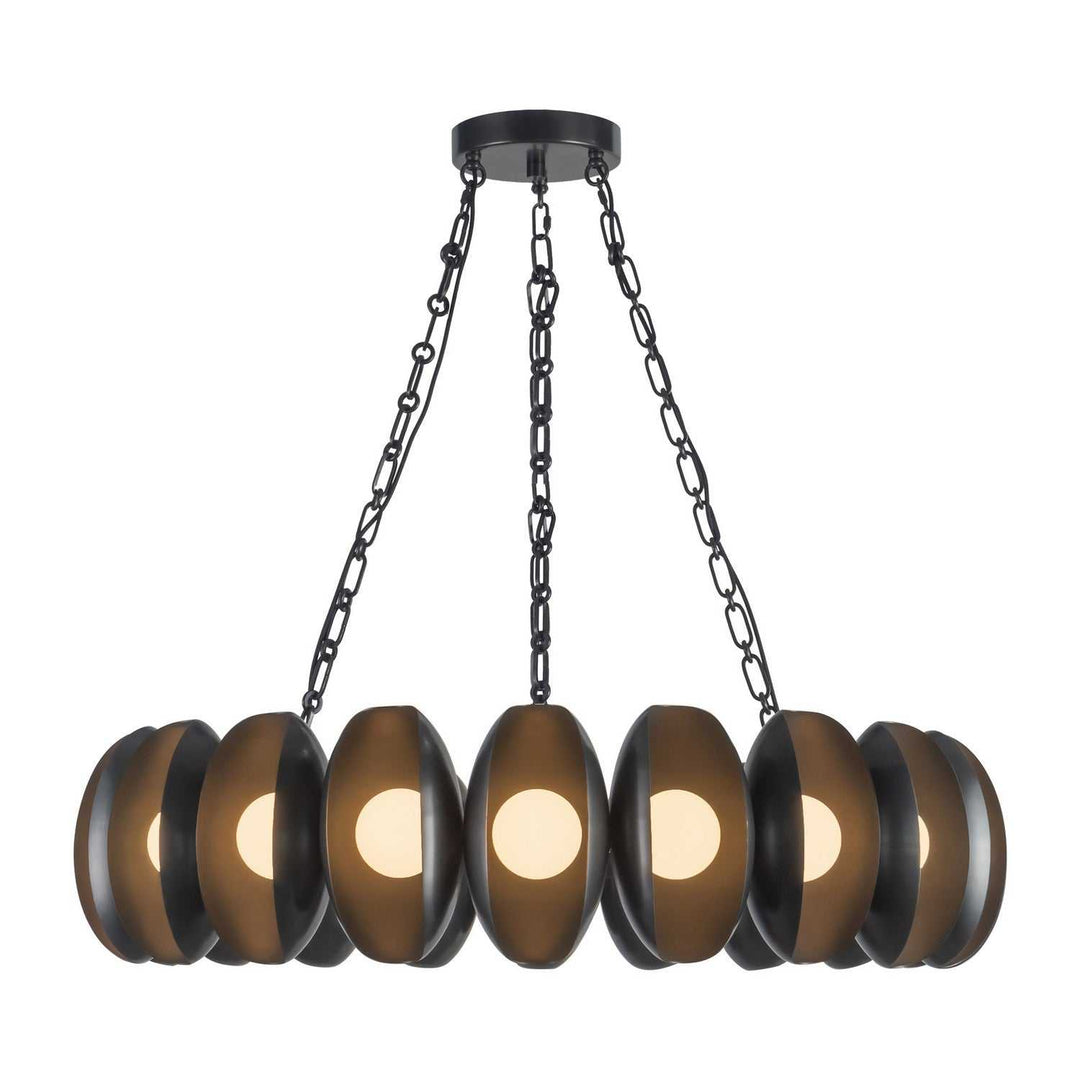 Alora Canada - CH305737UB - LED Chandelier - Cortez - Urban Bronze