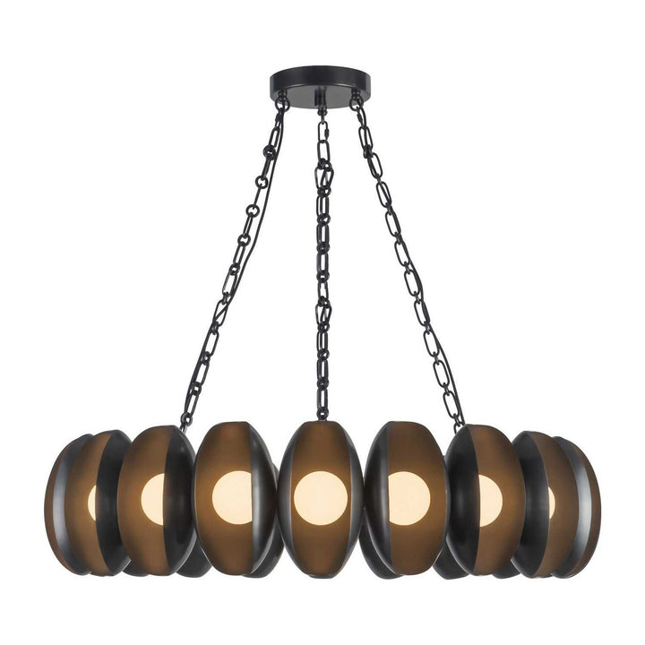 Alora Canada - CH305737UB - LED Chandelier - Cortez - Urban Bronze