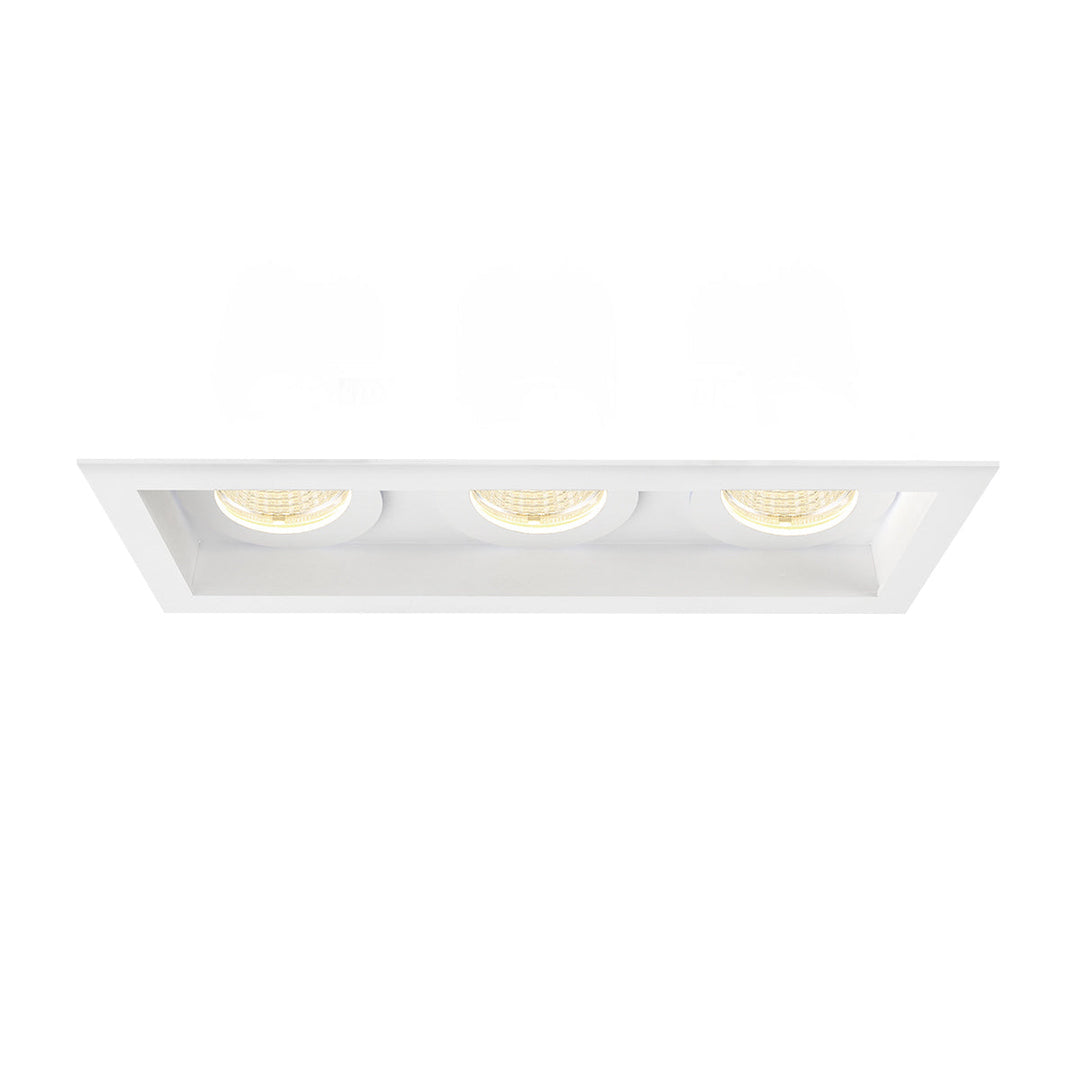 Amigo LED Recessed Fixture in White Eurofase Canada
