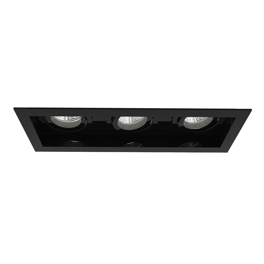 Amigo LED Recessed Fixture in Black Eurofase Canada