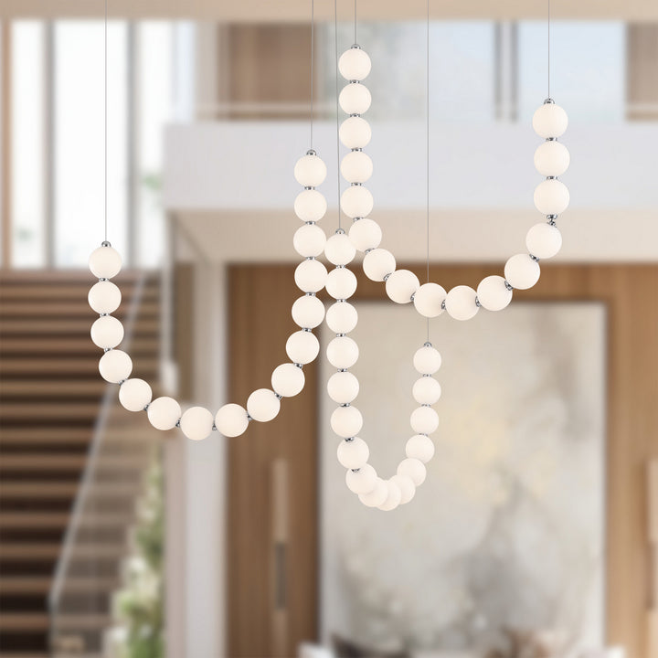 Alora Canada - CH321803CH-RT - LED Chandelier - Akoya - Chrome