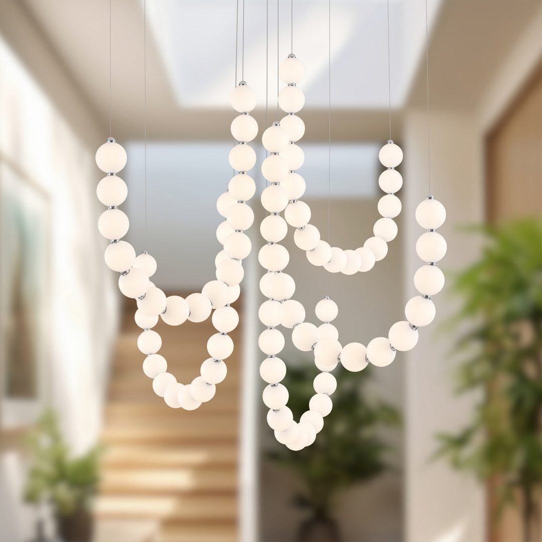 Alora Canada - CH321805CH-RT - LED Chandelier - Akoya - Chrome