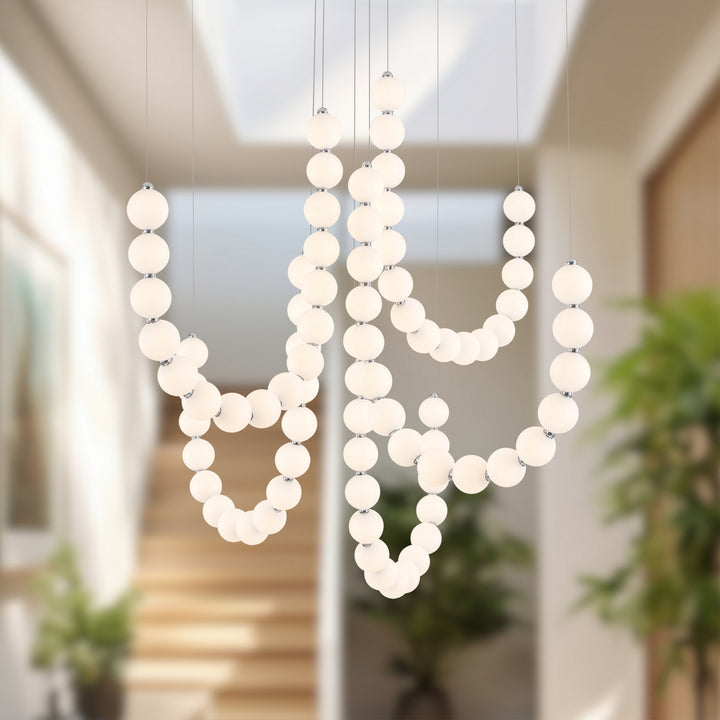 Alora Canada - CH321805CH-RT - LED Chandelier - Akoya - Chrome