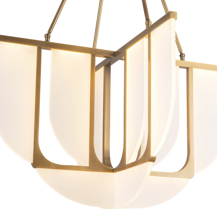 Alora Canada - CH336429VB-UNV - LED Chandelier - Anders - Vintage Brass