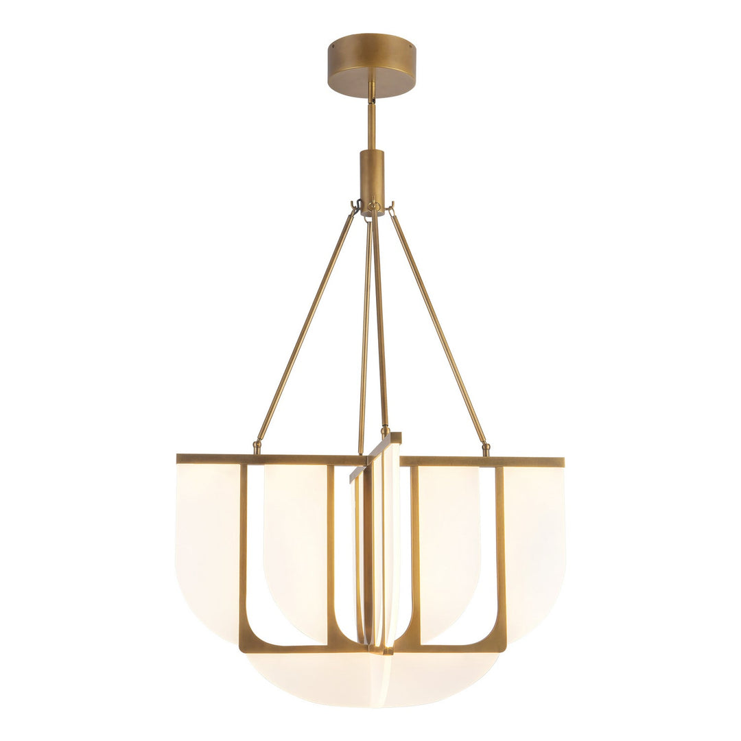 Alora Canada - CH336429VB-UNV - LED Chandelier - Anders - Vintage Brass